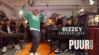 Puur Live Sessions Bizzey  Seizoen 2024 [upl. by Eiznik]