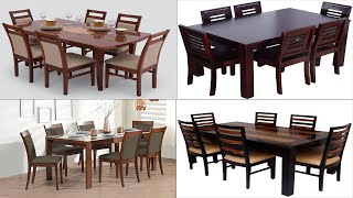 Best 100 Wooden Dining Table Designs  Modern Dining Table Set 2024  Wooden Furniture [upl. by Fabi]