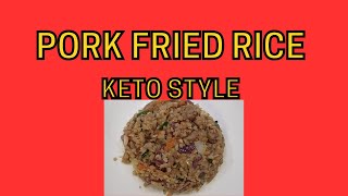 The Secret to Delicious Keto Pork Fried Rice [upl. by Herby]