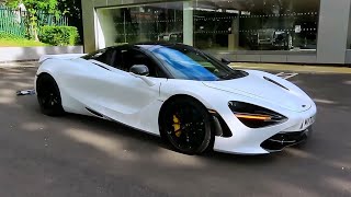 2022 McLaren 720S Spider  Start up exhaust and full vehicle tour [upl. by Ha477]