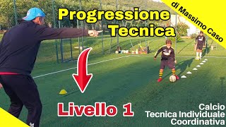 Allenamento Calcio Tecnica Individuale [upl. by Shotton]