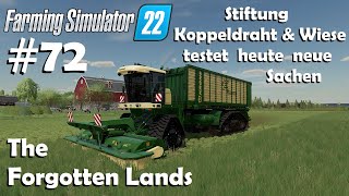 LS22 The Forgotten Lands 72 Neue Shoppingtour amp Mähtechnik testen  Farming Simulator 22 [upl. by Akimihs172]