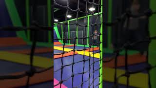 Trampoline park in Hiroshima [upl. by Aitsirk]