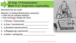 Deutsch Gram z Nachsprechen A1 Kap11 Superlativ Bl1121 [upl. by Haden]