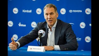 Sixers coowner Josh Harris discusses Bryan Colangelo [upl. by Greg674]