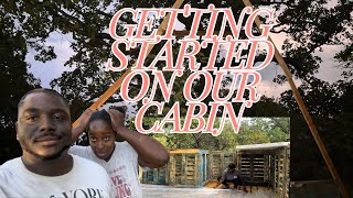 Starting a off grid cabin build [upl. by Melita548]