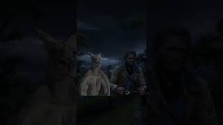 rdr2 A Kangeroo jumps at Arthurs wagon reddeadredemption arthurmorgan reddeadonline memes [upl. by Odrareg605]