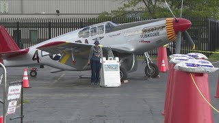 The Commemorative Air Force brought its Rise Above exhibit to Buffalo to share a message of overcom [upl. by Akissej]