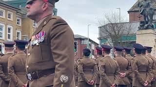 Remembrance parade in Maidstone Kent heros [upl. by Allicerp891]