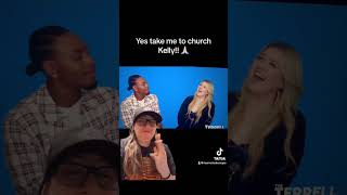 Reaction to Kelly Clarkson singing His Eyes on the Sparrow This queen took us to church [upl. by Adriena]