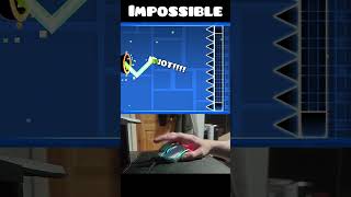 Geometry Dash Impossible Click 🤔 shorts [upl. by Kwei]