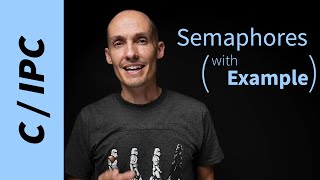 What is a semaphore How do they work Example in C [upl. by Atnoled]