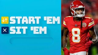 Start Em Sit Em Week 10  NFL Fantasy [upl. by Lenuahs]