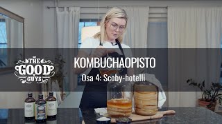 KOMBUCHAOPISTO osa 4 – Scobyhotelli [upl. by Ardnassac]