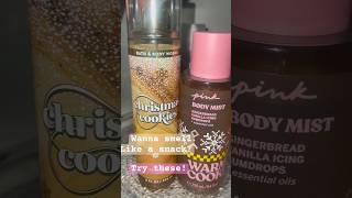 YOU SMELL LIKE A SNACK 😋bodymists bathandbodyworks victoriasecret snack combos [upl. by Schroder700]