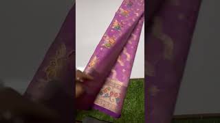 saree fashion puresilksareewithsilkmark fashionstyles [upl. by Trofmoc]