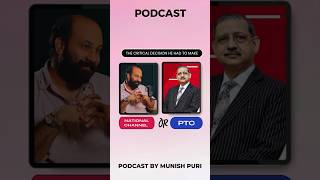 Ritesh Lakhis  National Channel Or PTC  The Critical Decision He Had to Make podcastbymunishpuri [upl. by Amleht272]