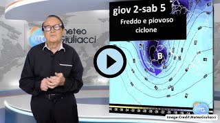 Meteo fino16 ottobreTanti giorni piovosi e venti freddi [upl. by Aitropal]