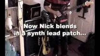 Nick Andrew Midi guitar synth demo [upl. by Claudie]