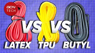 What Are The Best Inner Tubes For Cycling  Butyl Vs Latex Vs TPU [upl. by Nonnag126]