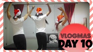 MEAN GIRLS JINGLE BELL ROCK SKIT❄ VLOGMAS 2015 DAY 10 [upl. by Giesser]