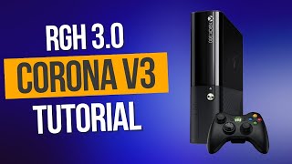 Tutorial RGH 30 placa corona v3 passo a passo [upl. by Joby]