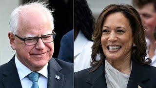 Présidentielle américaine  Kamala Harris choisit Tim Walz pour être son viceprésident [upl. by Kayla540]