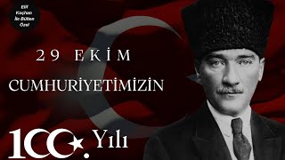 Cumhuriyetimizin 100Yılı Kutlu Olsun  🇹🇷 cumhuriyet100yaşında atatürk 29ekim [upl. by Aicilyt]