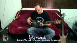 Warwick Corvette  Special Edition Zebrano [upl. by Ricca]