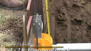 Aluminum Hydraulic Shoring Installation  TrenchTech Inc Trench Shoring Solutions [upl. by Bastien]