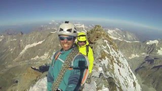 Movie Matterhorn climb SHORT VERSION  Hörnli Ridge [upl. by Limay375]