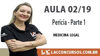 Perícia Parte 1  Medicina Legal  0219 [upl. by Yznyl]