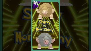 Pokemon Shiny vs Non Shiny  Rock Types Part 1 [upl. by Volny]