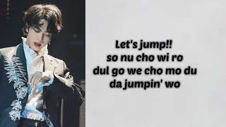 JUMP  BTS 방탄소년단  Easy Lyrics [upl. by Cerelly407]