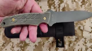 Ontario Knife  Morta 4 fixed blade [upl. by Newmann686]