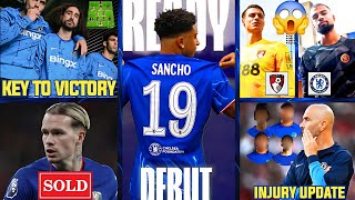 Chelsea Injury News Today ft 4 Players Sancho Ready to Debut Kepa vs Sanchez Who is the greatest [upl. by Adnaluy]