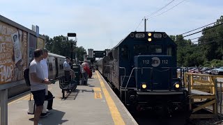 ⁴ᴷ⁶⁰ Riding MetroNorth Railroad Upper Harlem Line Diesel Territory Shuttle to Wassaic [upl. by Nonnac]