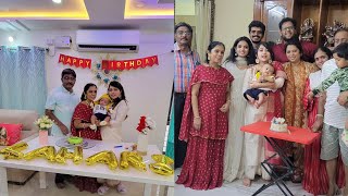 TV Actress Lahari Birthday Celebrations Exclusive Photos [upl. by Amersham657]