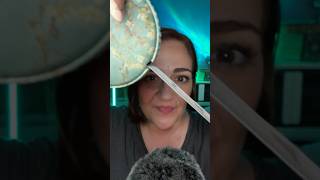 ASMR extreme CLOSEUP face measuring ✨ inaudible whispering writing sounds [upl. by Naoma]