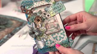 How to Create Unique Cards and DIY Washi Tape by Heartfelt Creations [upl. by Bonine]