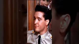 💋💋ELVIS  quotFRANKFORT SPECIALquot COLOR ENHANCEDGI BLUES 1960 MOVIE SCENE [upl. by Yoral]