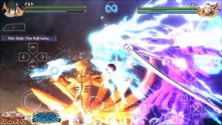 NEW Sasuke Rinnegan Update Ultimate JutsuNaruto Ultimate Impact x Naruto Storm Connections PPSSPP [upl. by Willa188]