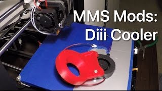 Monoprice Maker Select Mods 5 Diii Cooler [upl. by Savinirs]