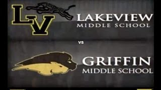 NSMEGriffin Middle School 7th Grade Football Div I Game Showcase  Sept 18th Vs Lakeview [upl. by Annairol885]