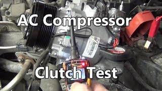 Howto Test for AC Compressor Clutch Function [upl. by Just]