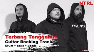 NTRL  Terbang Tenggelam  HQ Guitar Backing Track [upl. by Collis299]