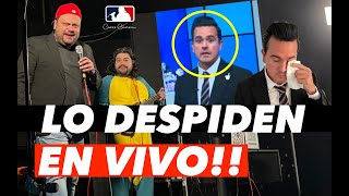 Lo despiden en vivo [upl. by Eetsim]