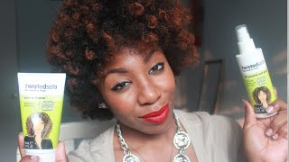 Review  Twisted Sista Curl Activator Creme  30 Second Curl Spray [upl. by Nyberg709]