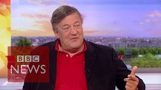 Stephen Fry Addiction Al Pacino Robin Williams amp Philip Seymour Hoffman  BBC News [upl. by Schick]