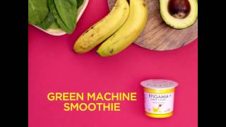 EpigamiaRecipes Green Machine Smoothie [upl. by Ahsatniuq]